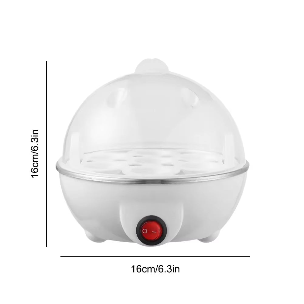 Egg Cooker Auto Shut-Off Smart Egg Maker Multi-Functional Egg Poacher Electric Egg Boiler for Hard Soft Boiled Eggs