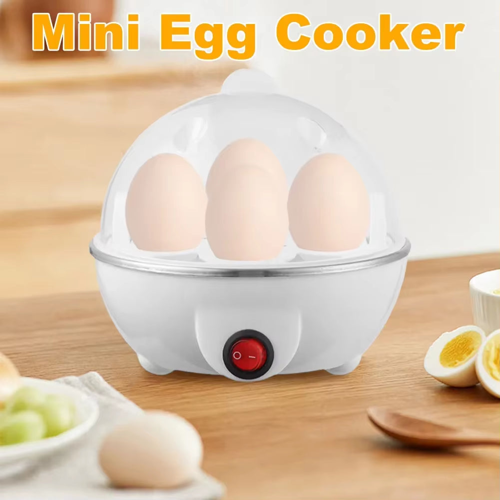 Egg Cooker Auto Shut-Off Smart Egg Maker Multi-Functional Egg Poacher Electric Egg Boiler for Hard Soft Boiled Eggs