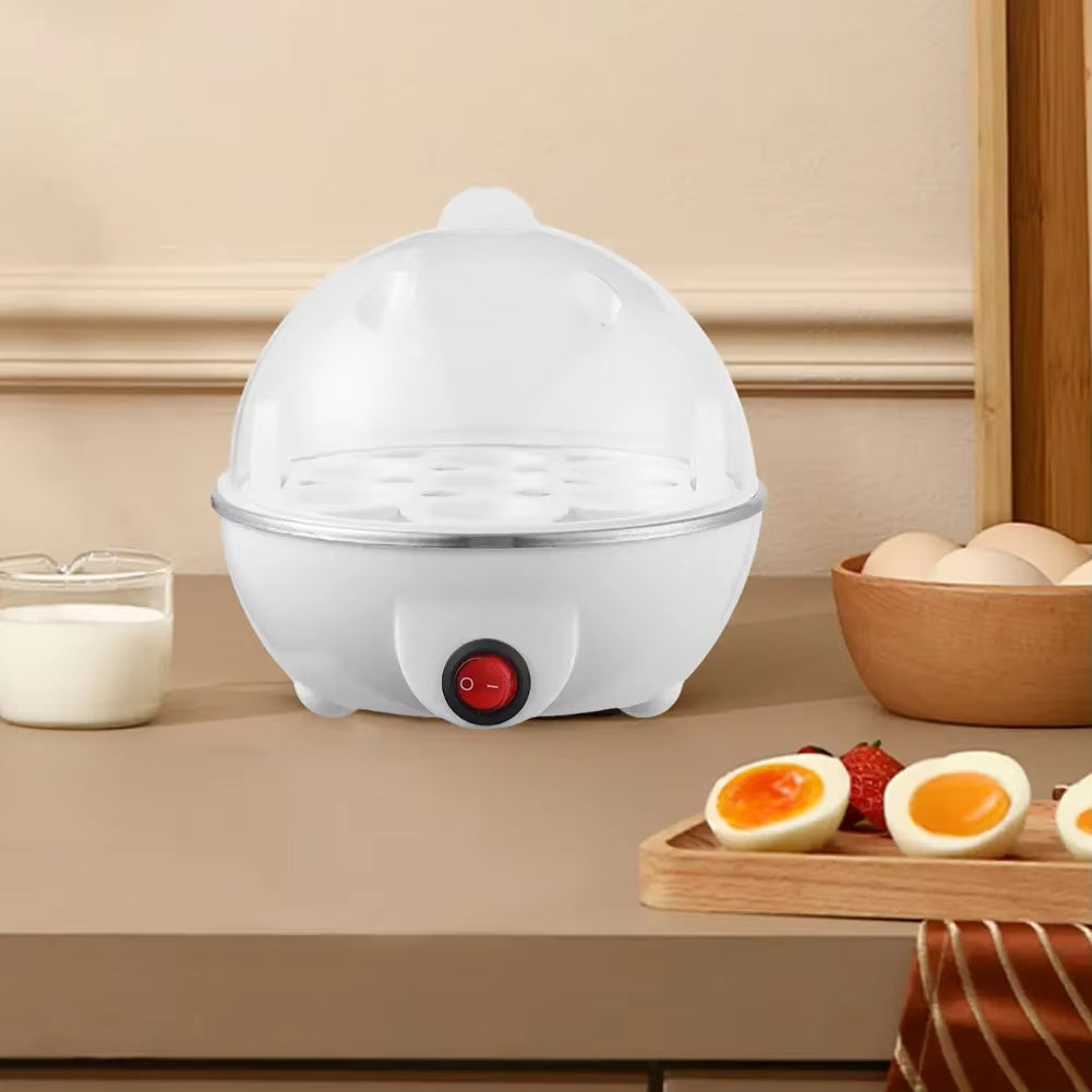 Egg Cooker Auto Shut-Off Smart Egg Maker Multi-Functional Egg Poacher Electric Egg Boiler for Hard Soft Boiled Eggs